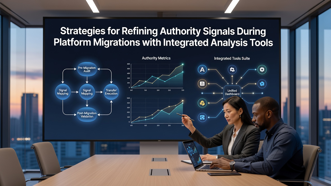 Strategies for Refining Authority Signals During Platform Migrations with Integrated Analysis Tools